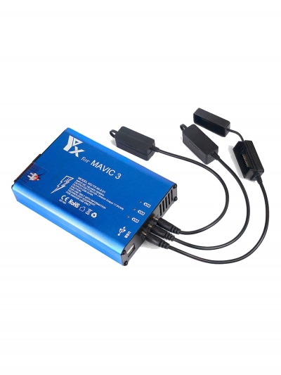 Многофункциональное зарядное устройство DJI Mavic 3, до 3 аккумуляторов, поддержка USB-2